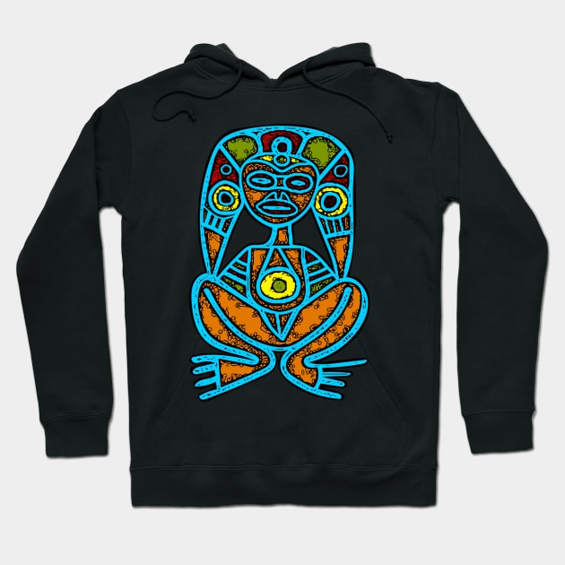 Atabey Taino Goddess Hoodie by SoLunAgua